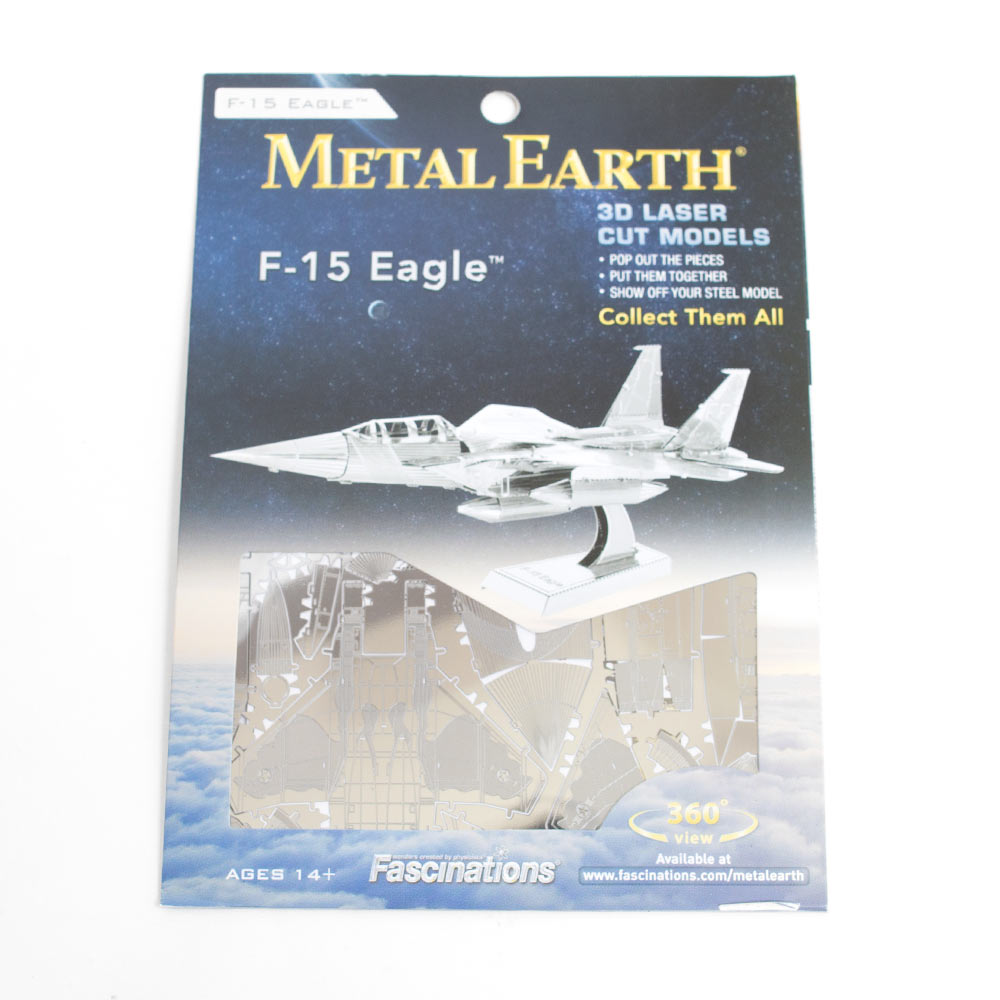 Metal Earth, Toys & Figurines, Metal, Art & School, F-15 Eagle, 266941
